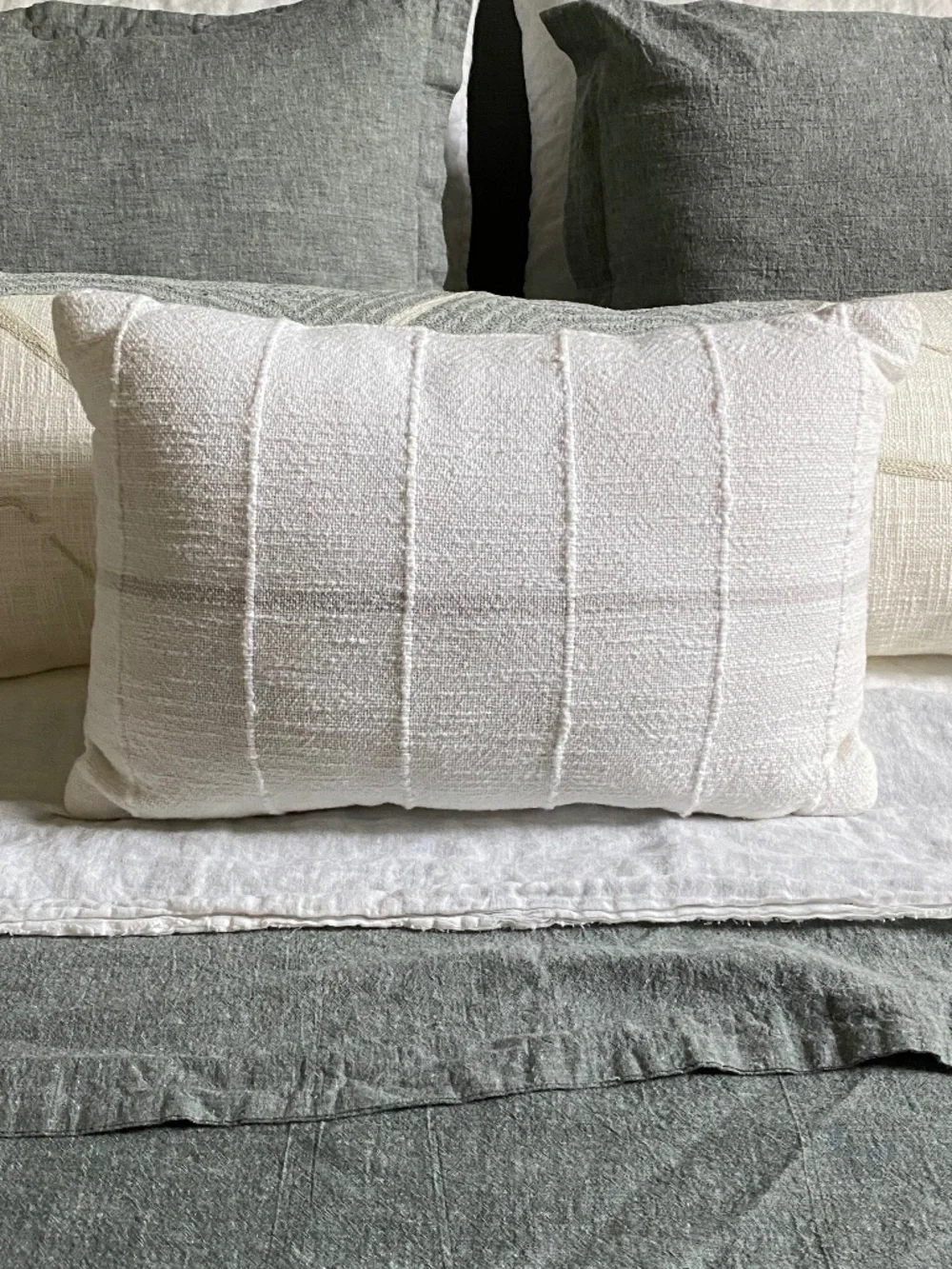 Lumbar accent pillow